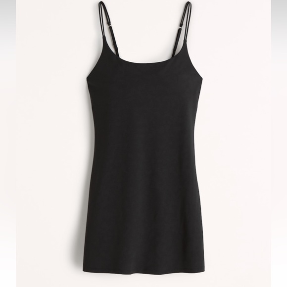 Abercrombie & Fitch Traveler Mini Dress in Black Onyx. Small TALL. - Picture 7 of 14
